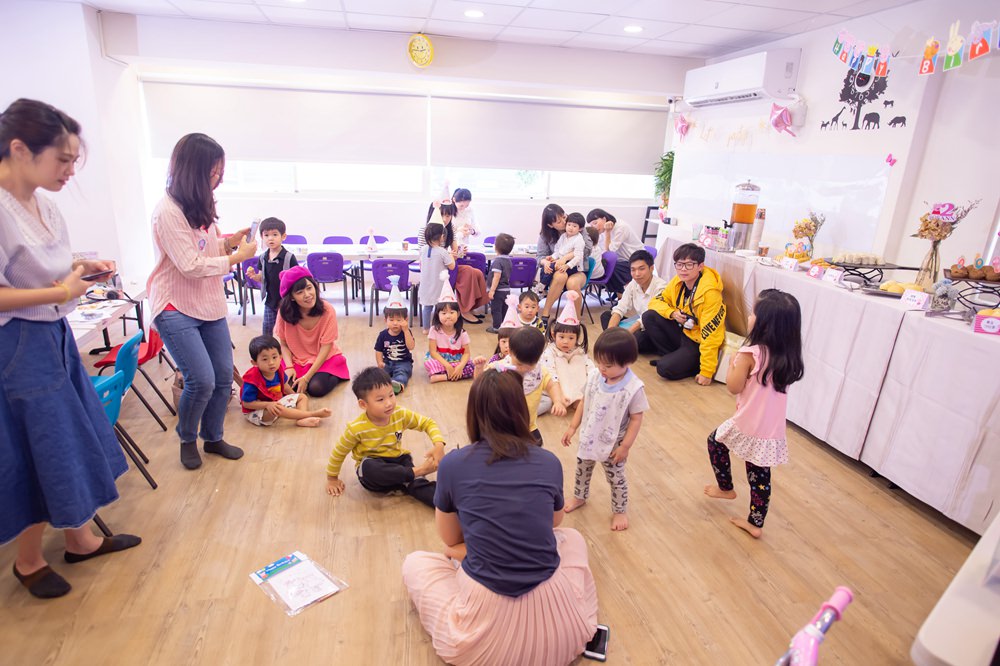 台北生日派對場地分享-寶寶慶生派對。台北松山童樂匯親子教育中心PCT