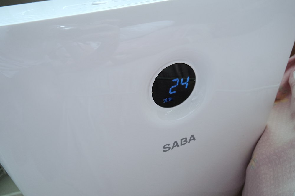德國SABA空氣清淨機開箱。PM2.5顯示抗敏空氣清淨機