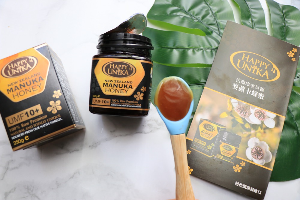 紐西蘭原裝進口麥盧卡蜂蜜，一歲小孩就能吃的蜂蜜推薦-Happy Unika佑爾康金貝親