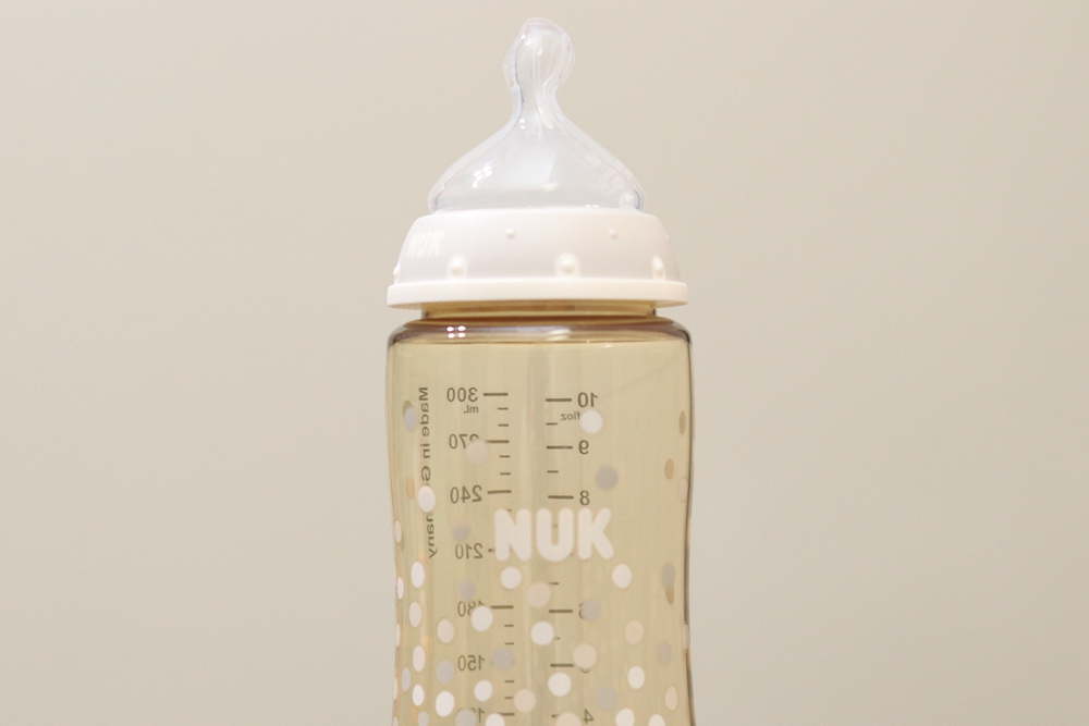 NUK寬口徑PPSU奶瓶新上市，親餵寶寶也愛用的奶瓶
