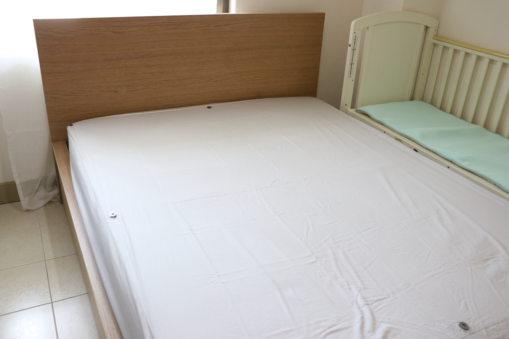 秒換懶人寢具－BEDCLOTHA貝蔻羅莎。換床單更輕鬆，節省媽媽時間