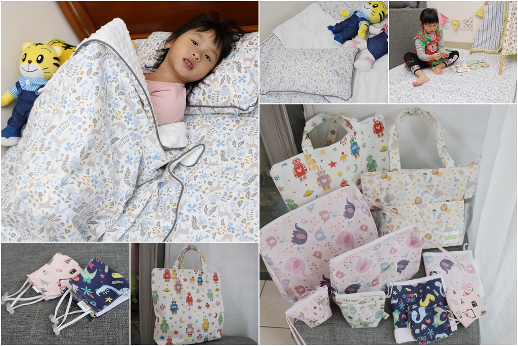 韓國WOW韓國手工攜帶床睡組-幼稚園睡袋、旅遊、露營都可帶