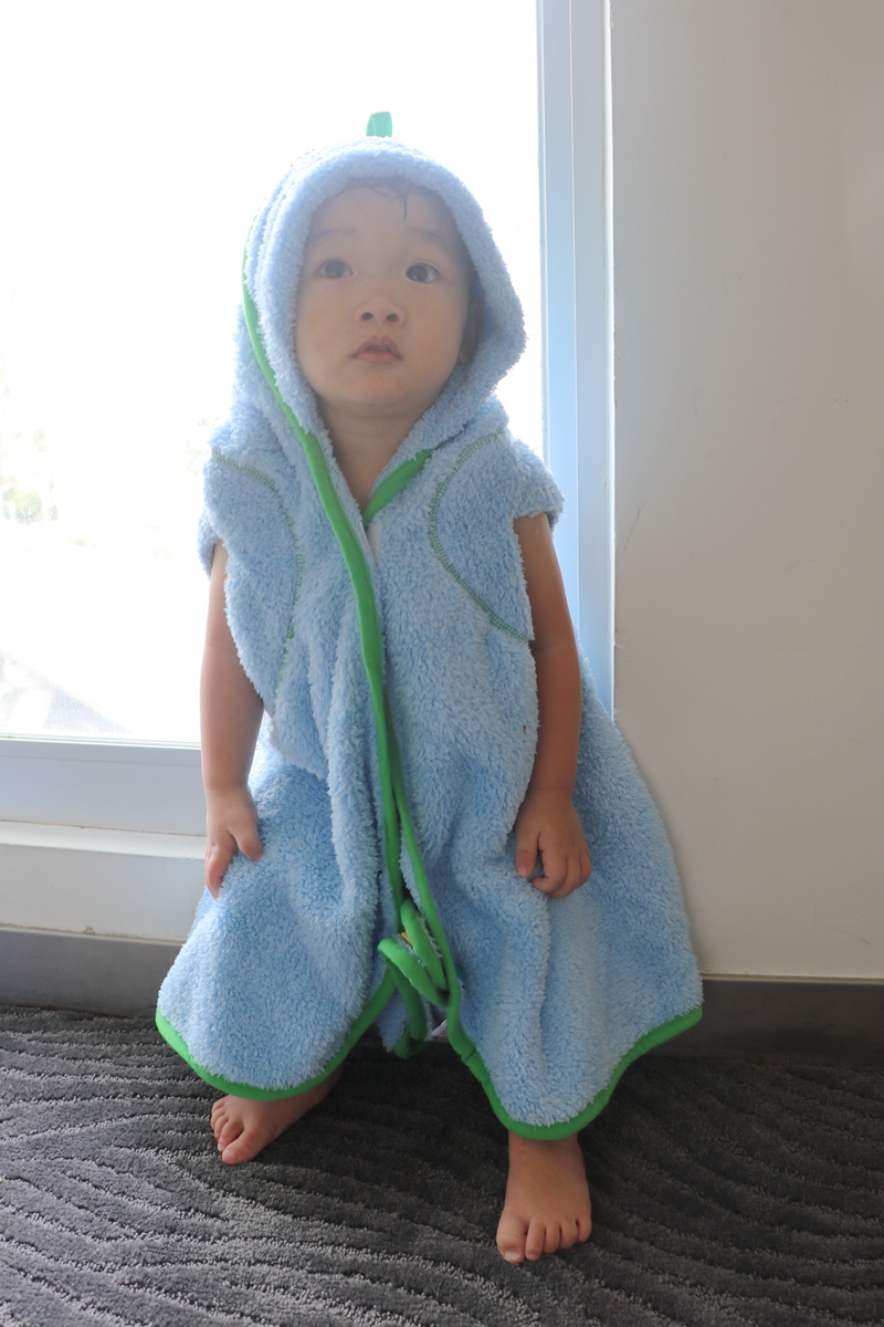 Bonne Nuit嬰兒用品開箱-浴巾、包巾、肚圍、多功能收納盒