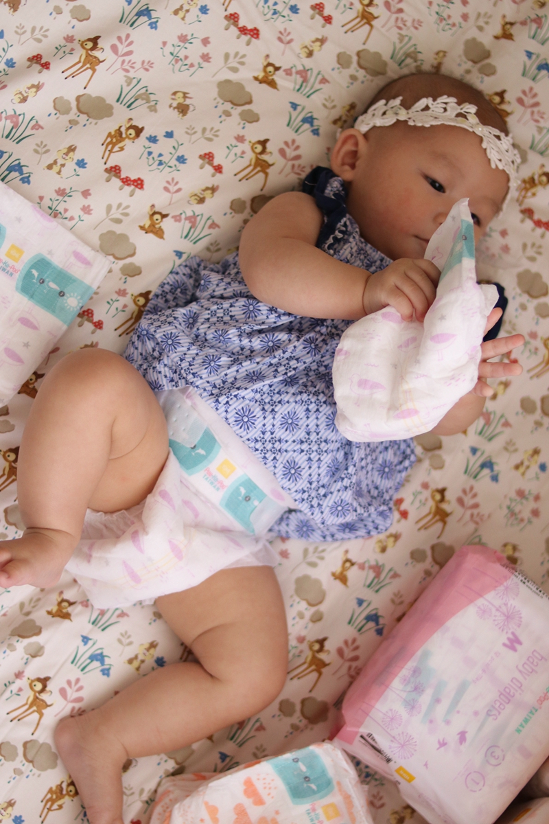 新生兒尿布推薦-PeeKaPoo 懸浮芯超輕薄紙尿褲。加高腰圍完全不漏，吸力強，睡過夜也沒問題