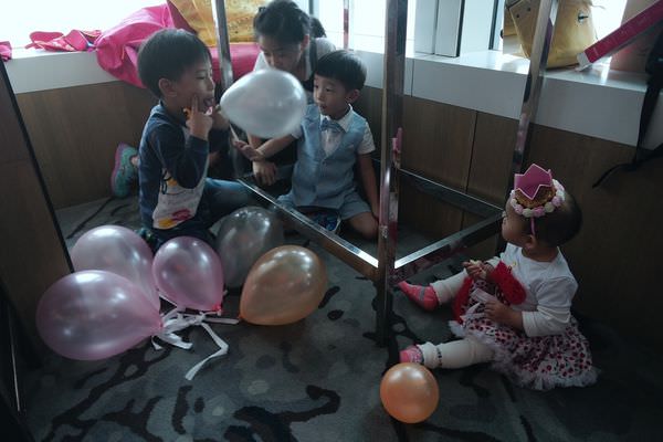 【寶寶】大推周歲宴好地點-Taipei101 欣葉食藝軒 ▋ 寶貝滿周歲之慶生系列(二)、抓周大會