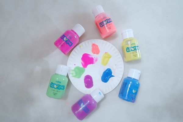 LOVINK創作手指畫顏料 ▋安全無毒、易水洗手指膏