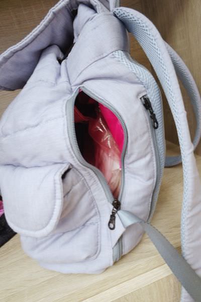 【媽媽】滿福寶空氣媽媽包 2018新色恬靜丹寧藍 ▋束口後背包，防水、耐重、耐髒、超大容量
